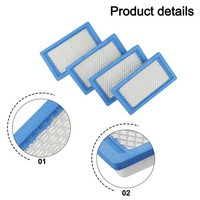 4 Luftfilter FüR Kawasaki MäHwerke Passend FüR FH381V FH430V MIU10998