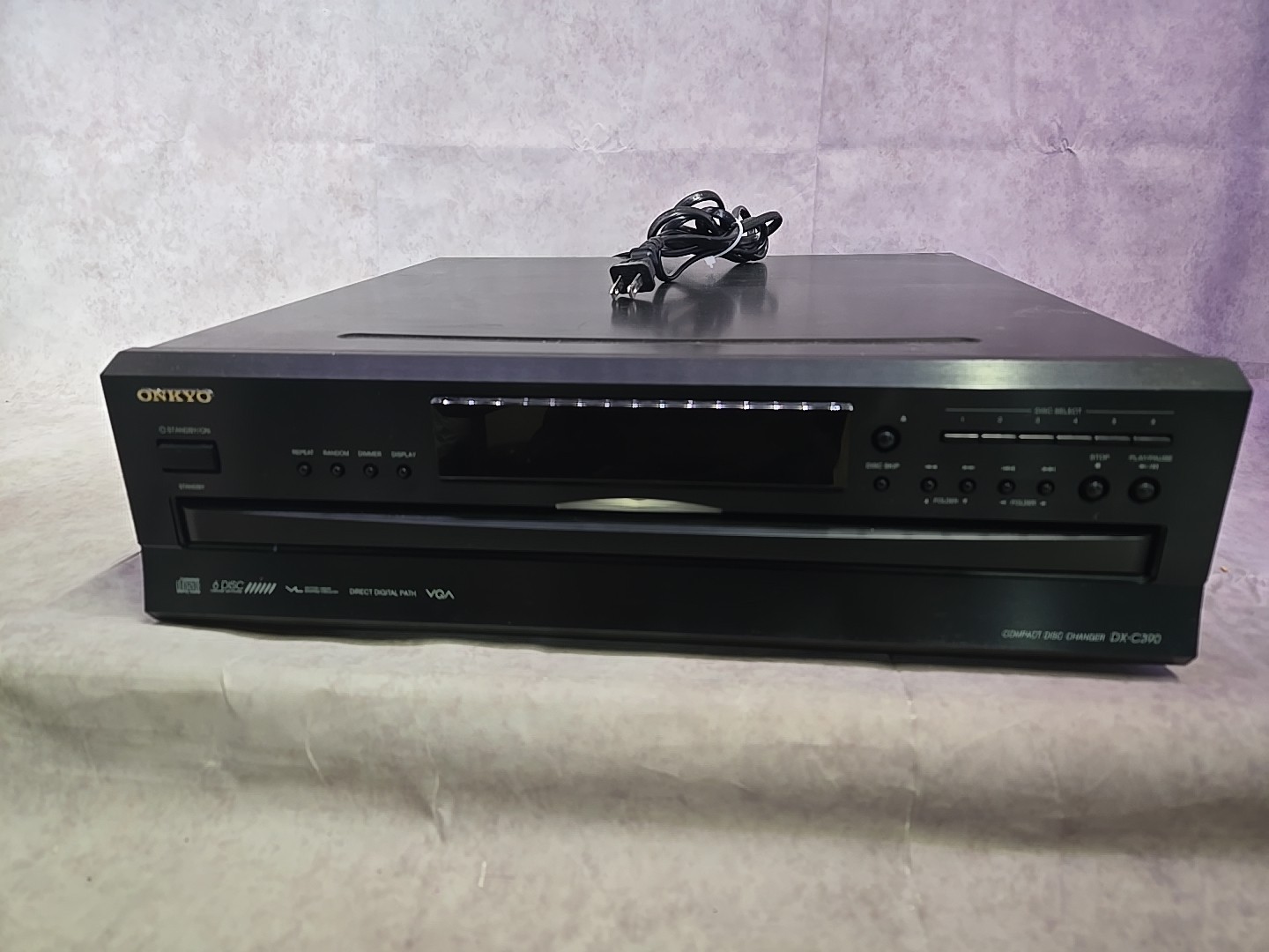 6 Compact Disc Changer - Tested, Working - No Remote