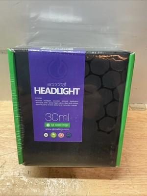 IGL Coatings Ecocoat Headlight 30ml Kit SEALED NEW