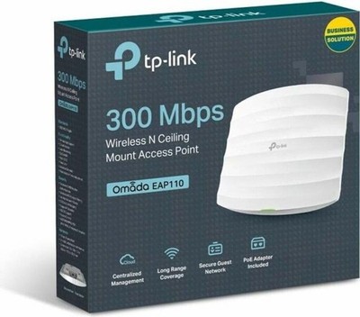TP-Link Omada EAP110 WLAN Dualband Access Point zur Deckenmontage