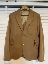 nanamica Wool Blazer PERTEX Gore-Tex Beige Used