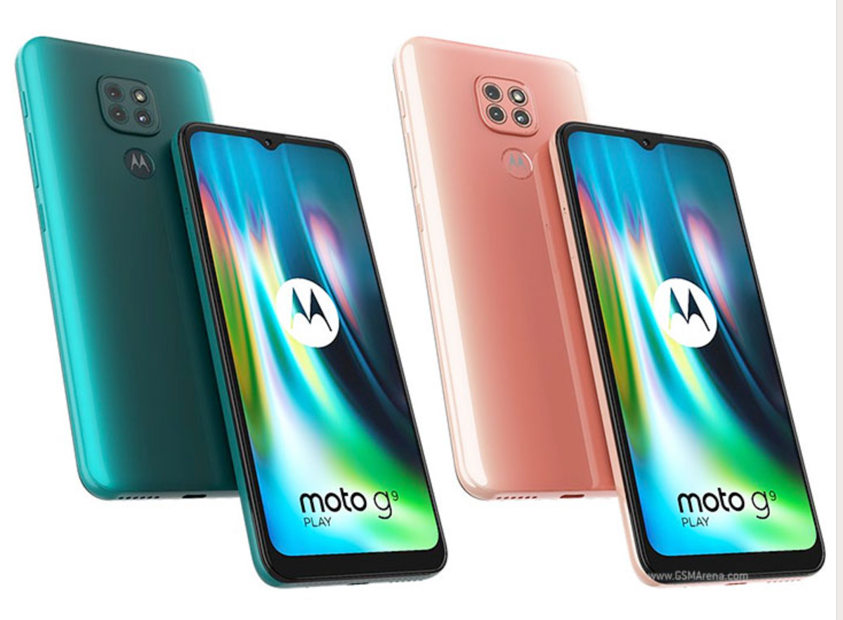 Motorola Moto G9 Play - 64 GB - Sapphire Blue (Unlocked) for sale