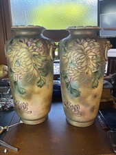 Vintage French or Austrian Art Nouveau Large Vases in fantastic condition