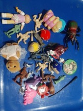 Junk Drawer Lot - Mostly TOYS - 1970s 1980s - Bear Army Guys Cereal Glowworm CPK