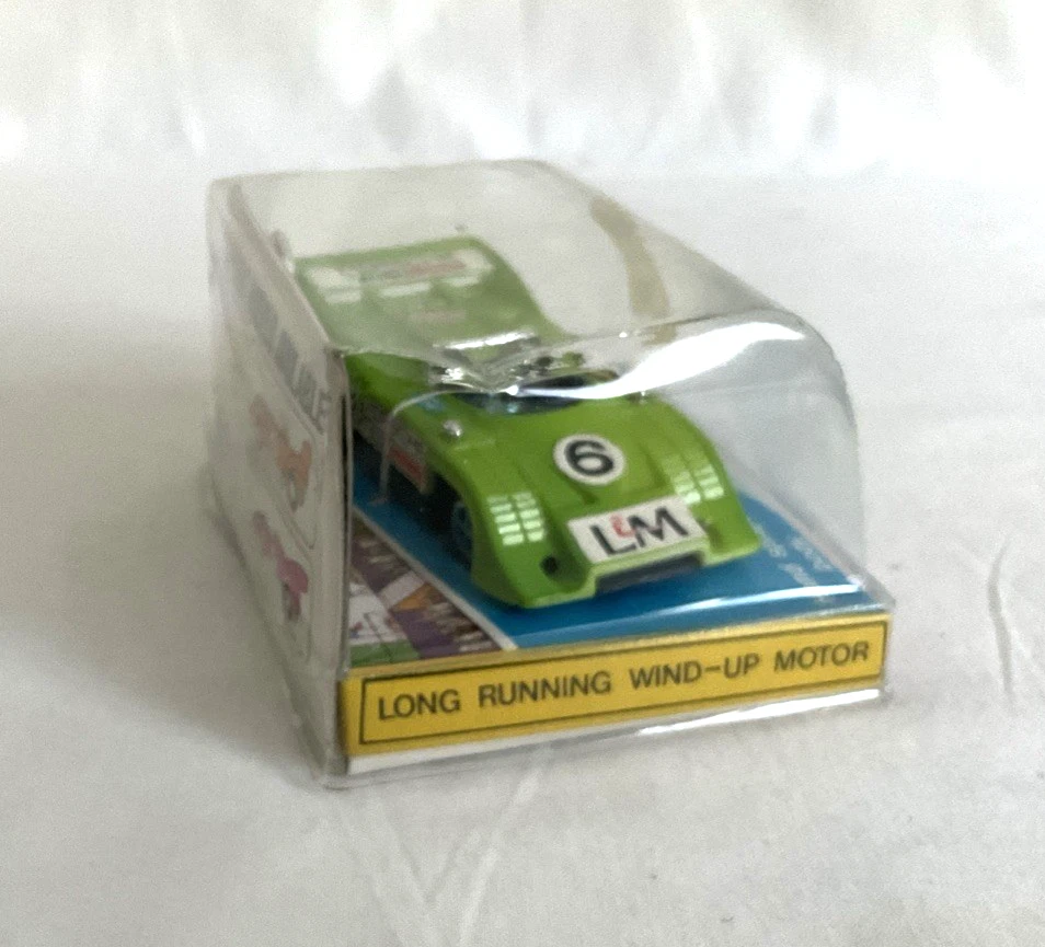 Kresge Wind-Up Racer Porsche 917 verde lima vintage 1976 Hong Kong *MNM* ¡NUEVO EN CAJA! Foto 4 de 4