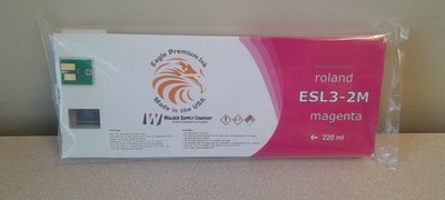 Roland Compatible ESL3-2M Magenta 220ml Ink  *New in packaging* Exp. 06/22/2025