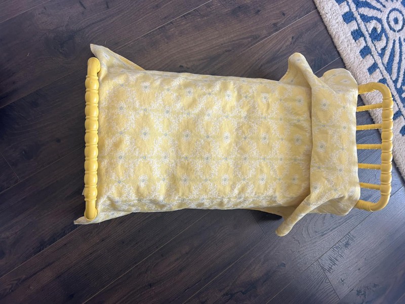American Girl Doll Molly’s Yellow Jenny Lind Bed - Retired