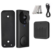 Long Battery Life Wireless Doorbell Camera HD Video Night Vision for ULooka
