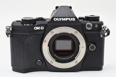 Olympus OM-D E-M5 Mark II Black Mirrorless Digital Camera Body MFT Micro 16MP