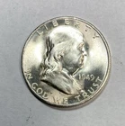 1949-S Franklin Half Dollar Key Date Flashy Bright BU++