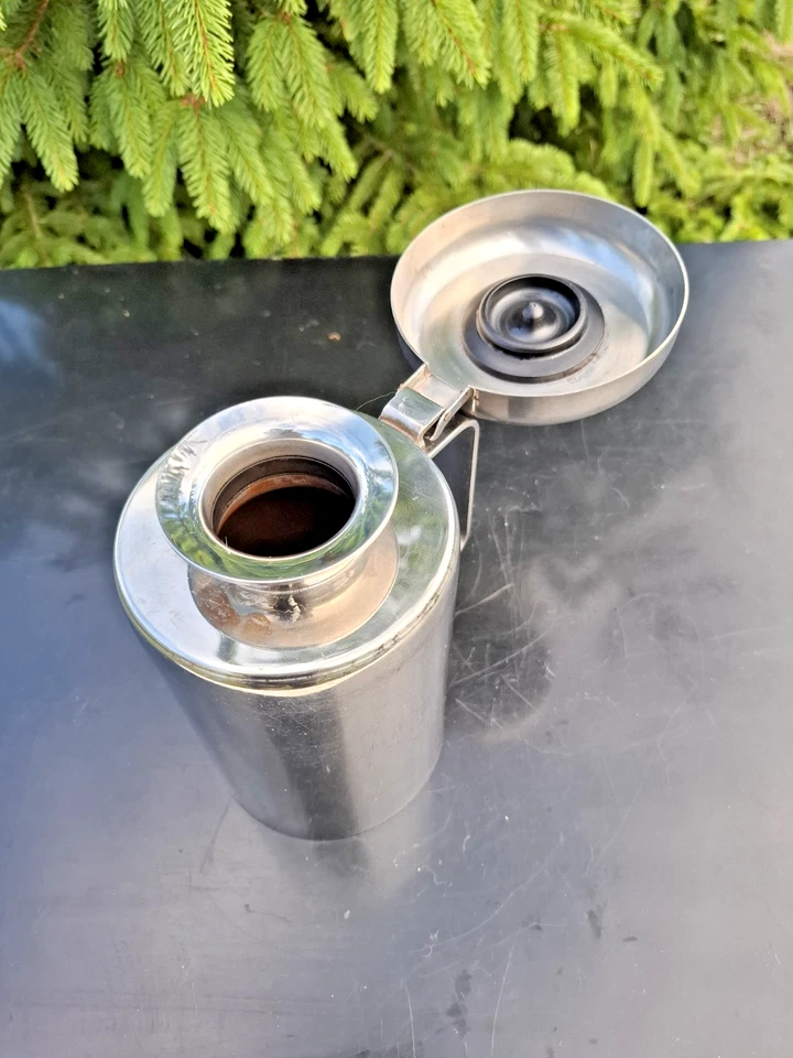 Sambonet Italy Pot pichet à café Thermique Vintage Stainless Steel 18-10 24oz - Photo 3/4