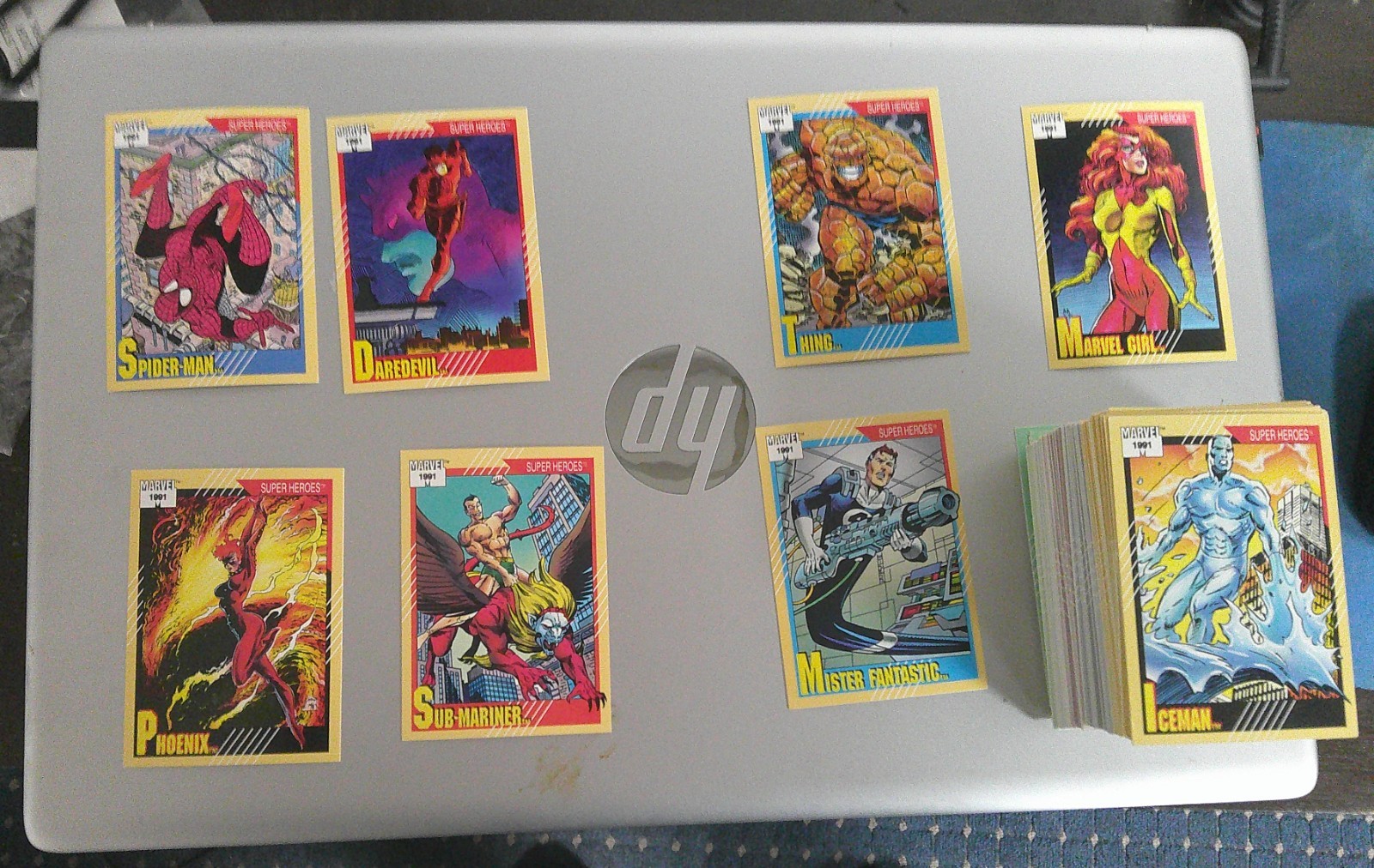MARVEL UNIVERSE SERIES II Comic Complete 162 Trading Card Set 1991