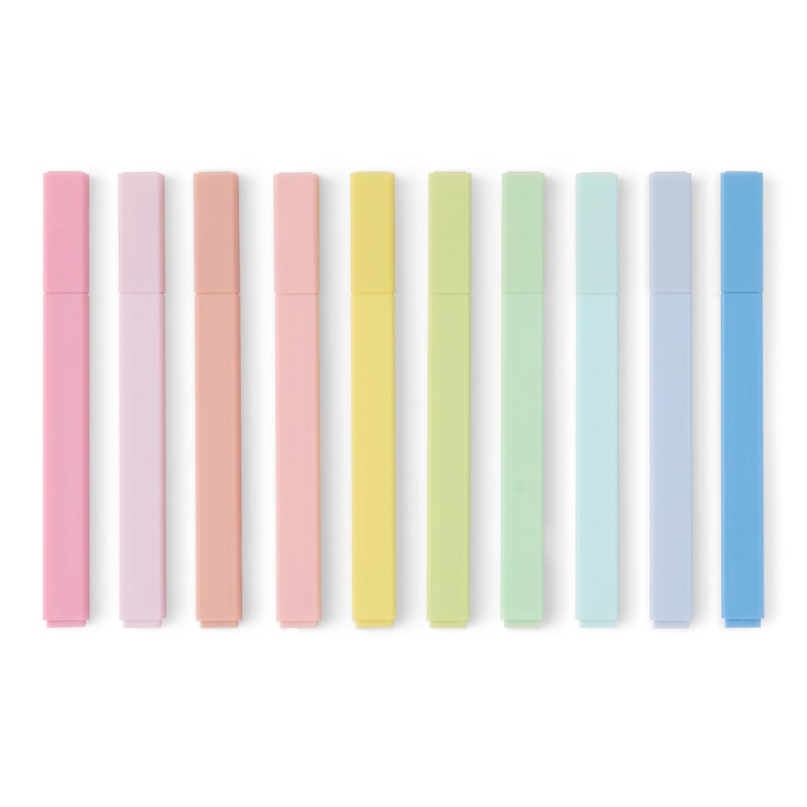 Amazon Basics Pastel Bible Highlighters, No Bleed, Chisel Ti