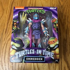 TMNT Turtles In Time Series 2 Shredder Teenage Mutant Ninja Figure NECA New