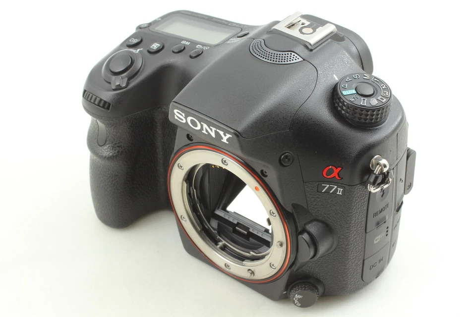 [Fast neuwertig+] Sony Alpha a77 α77 II schwarz digitale Spiegelreflexkamera Gehäuse aus Japan - Bild 3 von 4