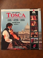 Tosca-Laserdisc LD Placido Domingo Catherine Malfitano Opera Performance Storaro