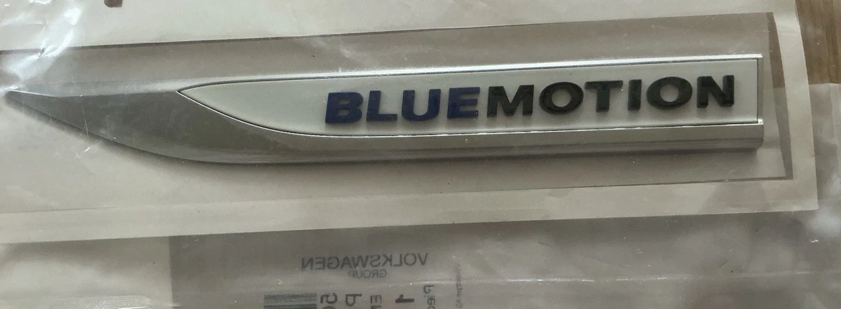 Rear trunk inscription Blue Motion Technology emblem logo VW Caddy Passat | 5G0853675APCWB | VW Audi Seat Skoda