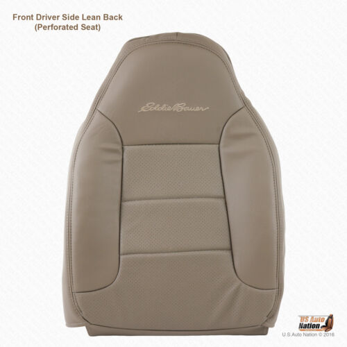 1992 - 1996 Ford Bronco Eddie Bauer Driver Bottom & Top Synth Leather Cover TAN - Bild 2 von 7