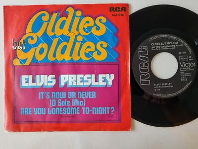 Elvis Presley - It's now or never/ Are you lonesome to-night? 7'' Vinyl Germany