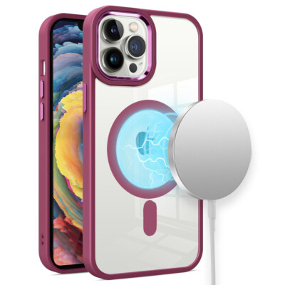 Optical Grade Acrylic Transparent Case with MagSafe for iPhone 15 Pro Max -
