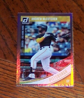 2018 Donruss Career Stat Line #159 Andrew McCutchen 072/203