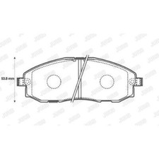 Plaquette de frein Hyundai H100