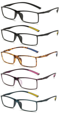 Fernbrille | Ersatzbrille MALTE +1,50 bis -4,00dpt optional entspiegelt | NEU