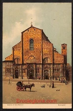 ae1953 - VINTAGE POSTCARD - Bologna City - Basilica of San Petronio