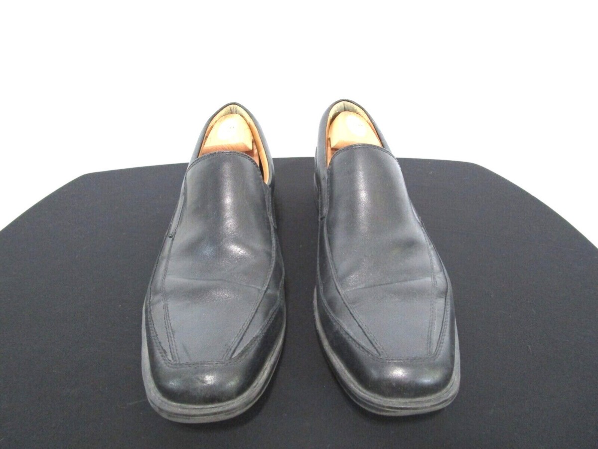 Clarks Collection Ortholite Soft Cushion Black Leather 