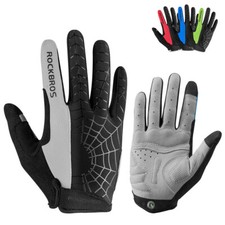 Outdoor Riding Motorcycle Breathable Full Finger Gloves Gel Gloves for Men Women