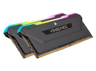 CORSAIR Vengeance RGB Pro SL 16GB (2 x 8GB) 288-Pin PC RAM DDR4 3200 (PC4 25600)