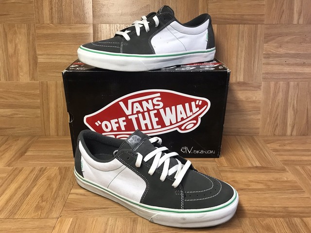 vans sk8 low green