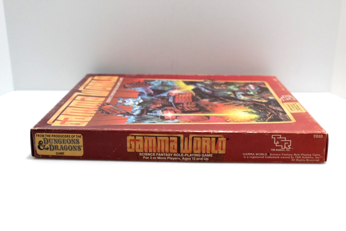 Gamma World – Jeu De Rôle Science-Fiction – Dungeons And Dragons – Neuf