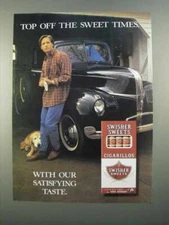 1997 Swisher Sweets Cigarillos Ad - Top Off Sweet Times
