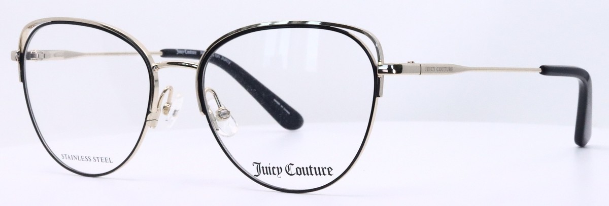 Juicy Couture JU 200/G RHL Gold Black Cat Eye Womens Full  display picture 2