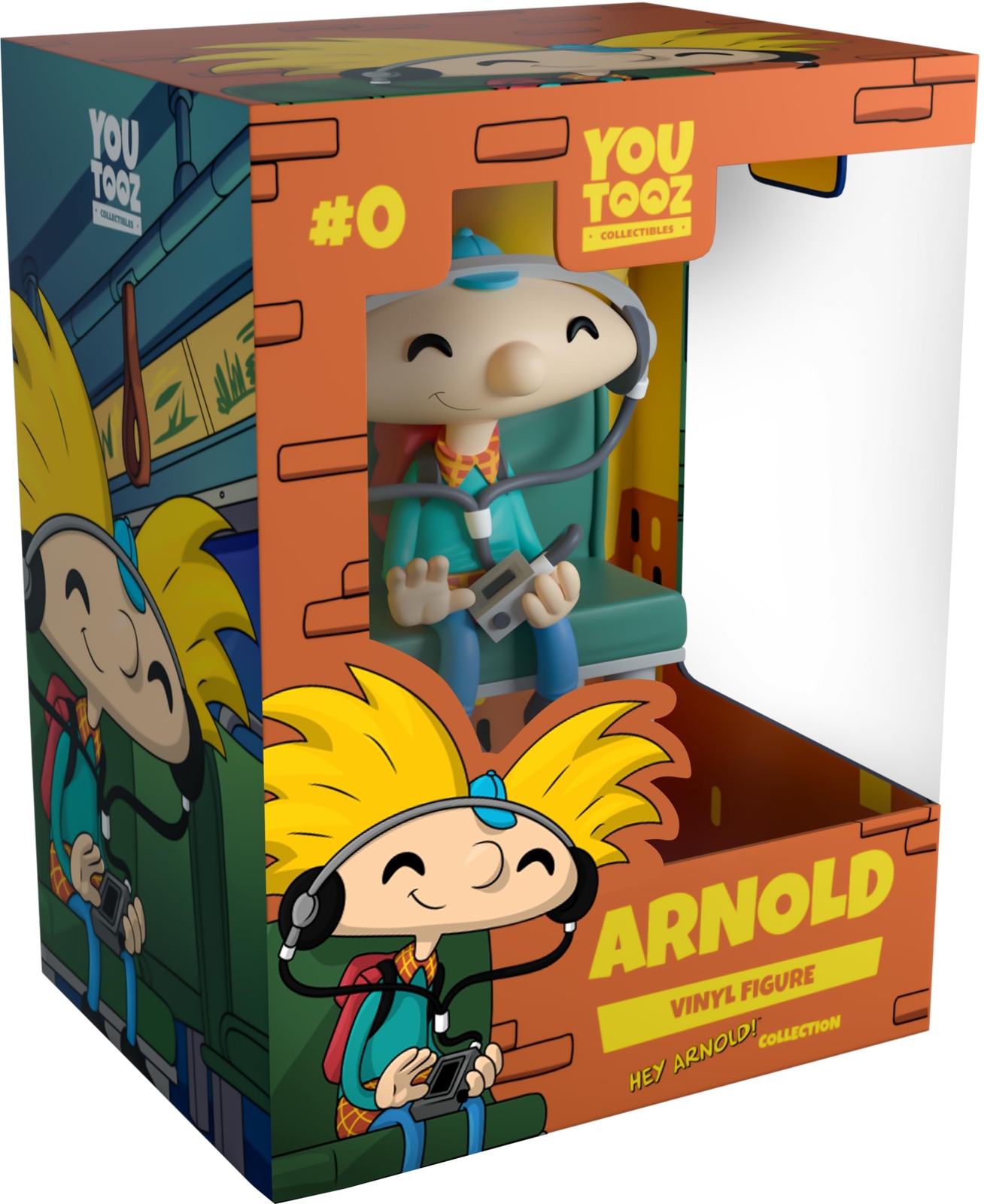 Youtooz Hey Arnold Vinyl Figure, Multicolor