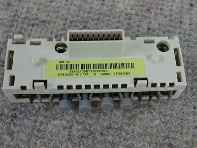 ABB RDCO-01C Rev:D  ACS800 inverter DDCS fiber optic communication module