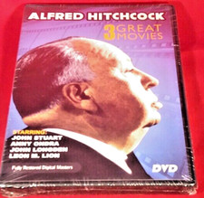 Alfred Hitchcock: 3 Great Movies (DVD, 2008))