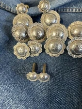 STERLING SILVER CONCHOS DIABLO MARKS 