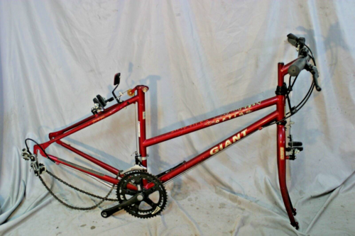 1997 Giant Option Hybrid Fahrrad Rahmen Set 17 " M Shimano Sis Stahl USA - Photo 1/8