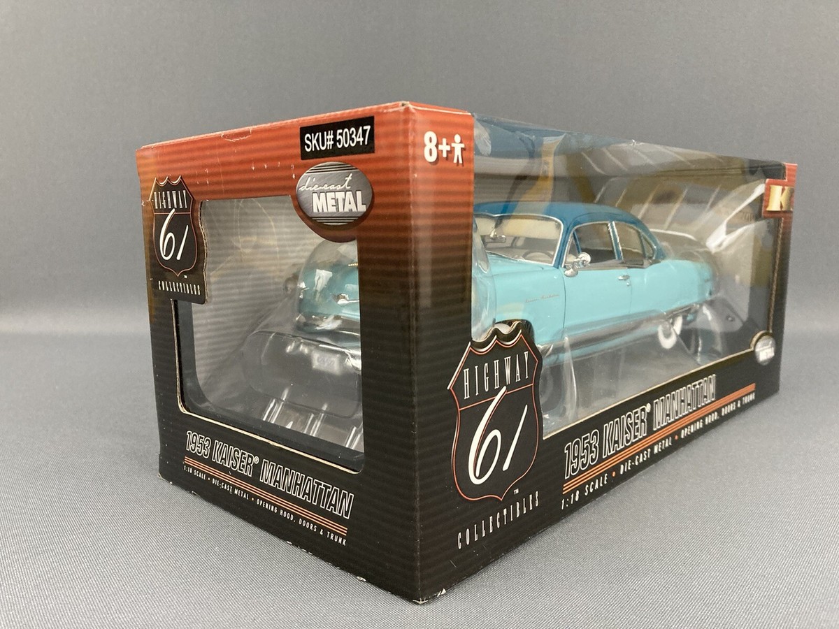 Highway 61 DCP 1953 Kaiser Manhattan 2dr Sedan 1/18 Diecast