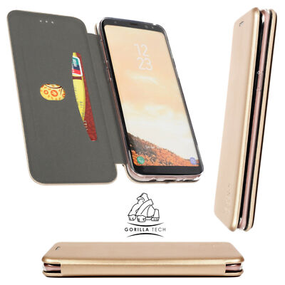 Slim Wallet Leder Tasche für Galaxy S20 Ultra Note 10 Plus 9 S10+ S10 8 A 72 52
