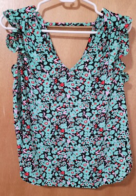 Philosophy Republic Clothing Floral Shirt Small