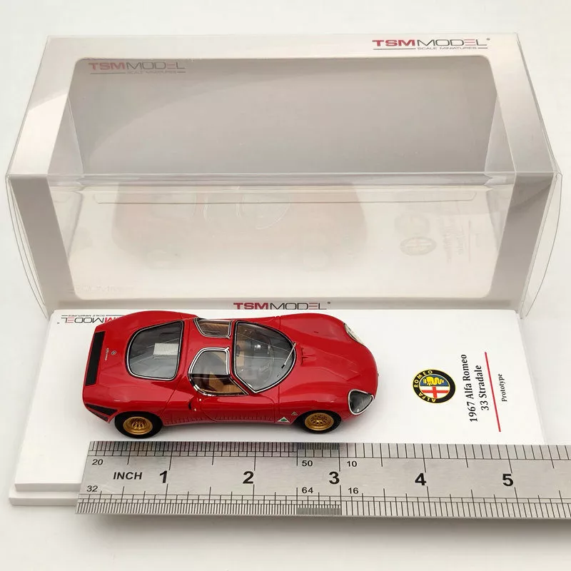 TSM Models 1/43 Alfa Romeo 33 Stradale 1967 Prototype Resin Limited Edition