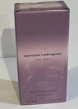 NIB NARCISO RODRIGUEZ For Her EDT DELICATE LIMITED EDITION 2.5oz/75mL Purple NEW