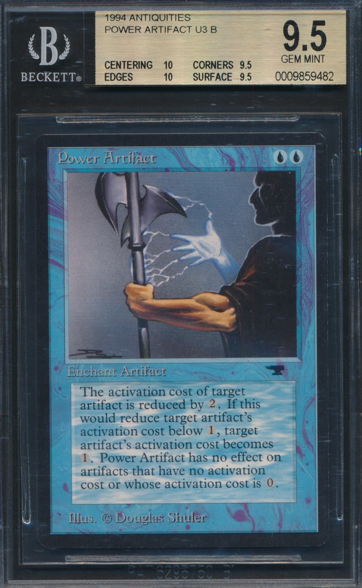 Power Artifact Magic MTG | Antiquities The Gathering eBay BGS9.5