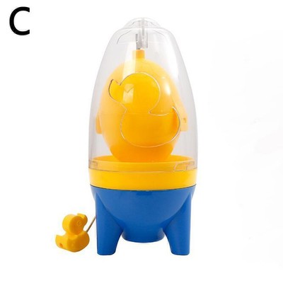 Egg Scrambler Shaker Schneebesen Hand Egg Maker Eier Eigelb Weißer Mixer Neu