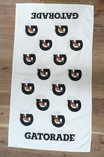 Lot of 8 Gatorade WinCraft Sideline Towels 38x21 White Cotton Team Bench Gym