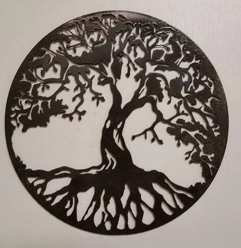 Tree of life metal sign  Tree of life wall decor Tree of life Wall art - Image 4 of 4