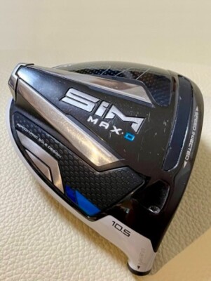 TaylorMade SIM MAX D ヘッド 10.5度 カバー付き 左利き TaylorMade SIM MAX D 10.5 Driver Head Only RH w/ Head Cover , Free